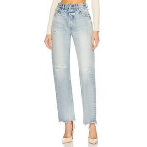 Moussy Distressed Blue Argnett Denim Jeans Size 26